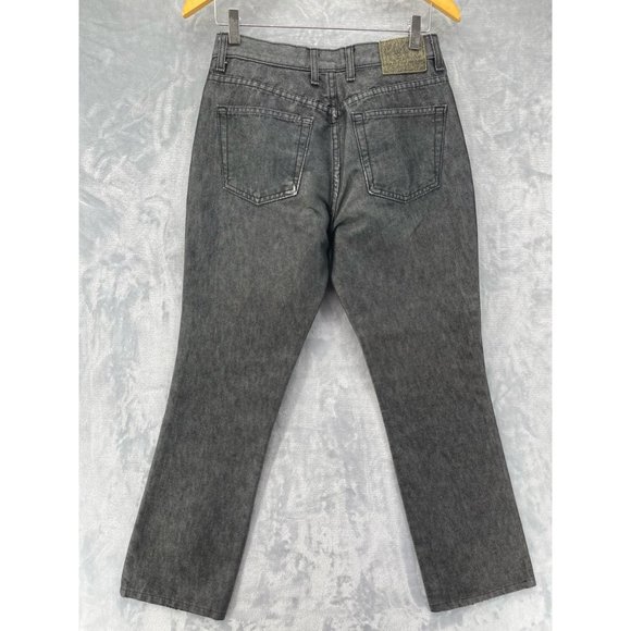 Guess Jeans Womens 30 Black 060 Boot Leg Vintage Made in USA 29.5" Inseam - Picture 3 of 15